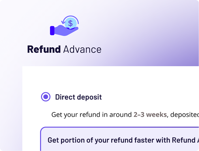 Refund Advance screenshot