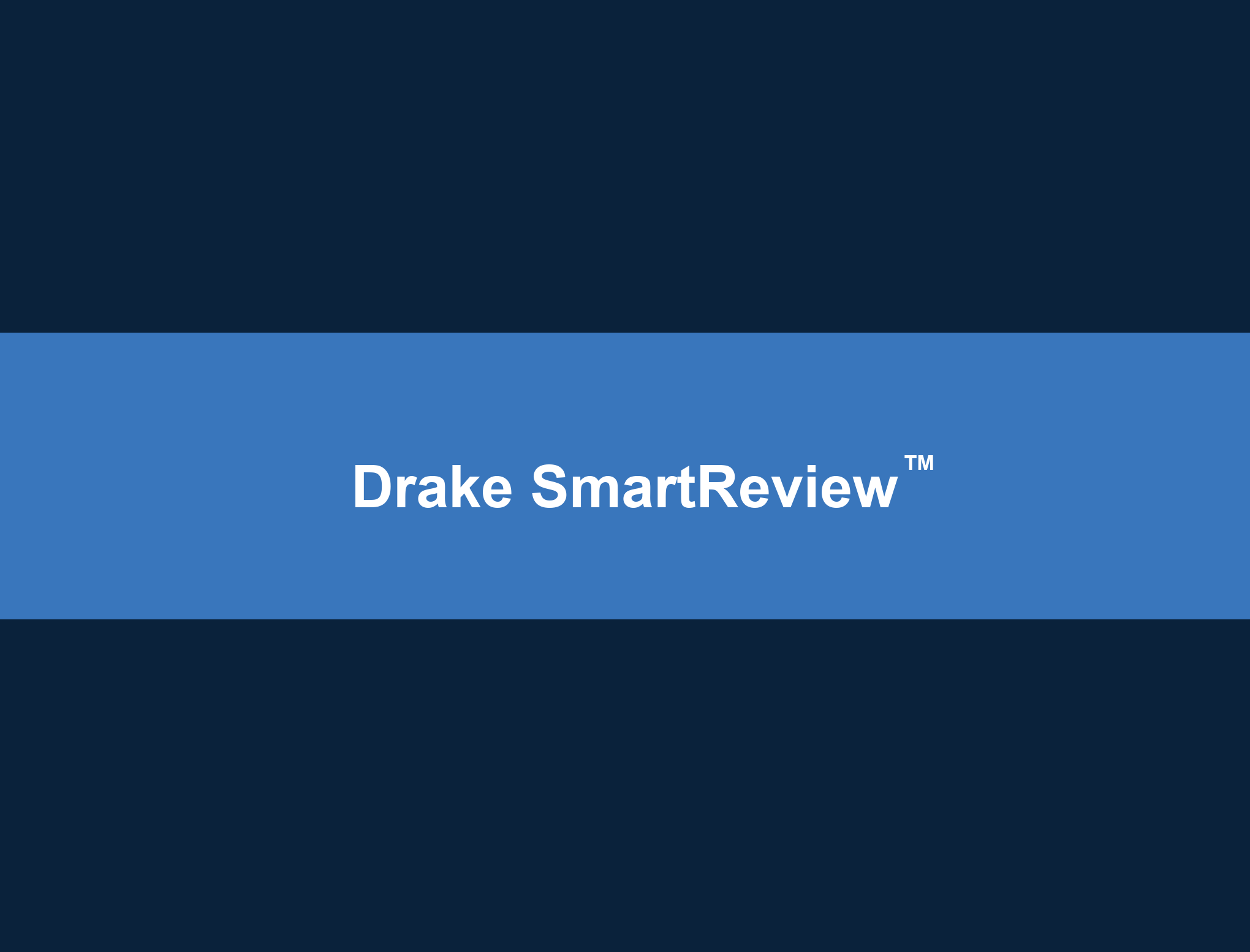 Drake SmartReview banner